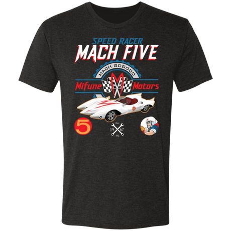 T-Shirts Vintage Black / S Speed Racing Motors Men's Triblend T-Shirt