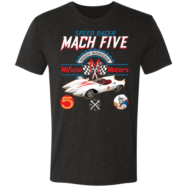 T-Shirts Vintage Black / S Speed Racing Motors Men's Triblend T-Shirt