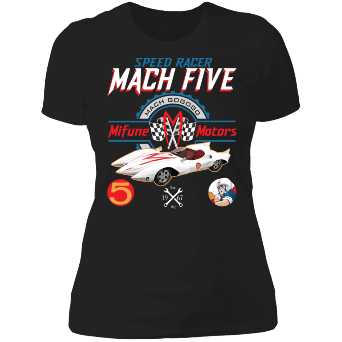 T-Shirts Black / X-Small Speed Racing Motors Women's Premium T-Shirt