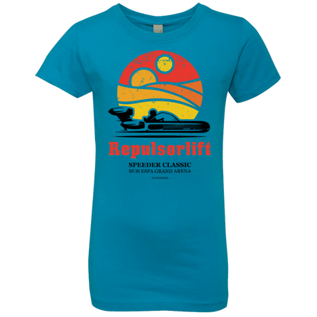 T-Shirts Turquoise / YXS Speeder Classic Girls Premium T-Shirt