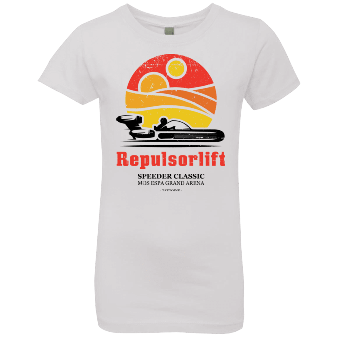 T-Shirts White / YXS Speeder Classic Girls Premium T-Shirt