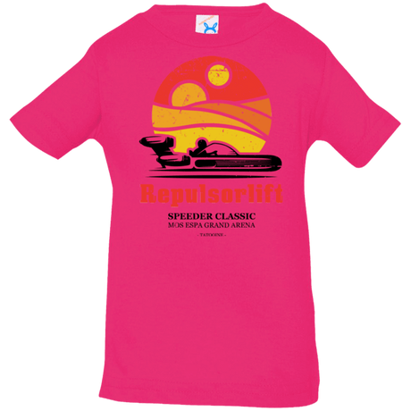 T-Shirts Hot Pink / 6 Months Speeder Classic Infant Premium T-Shirt