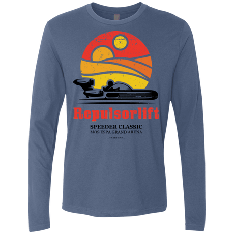 T-Shirts Indigo / Small Speeder Classic Men's Premium Long Sleeve