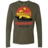 T-Shirts Military Green / Small Speeder Classic Men's Premium Long Sleeve