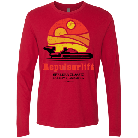 T-Shirts Red / Small Speeder Classic Men's Premium Long Sleeve