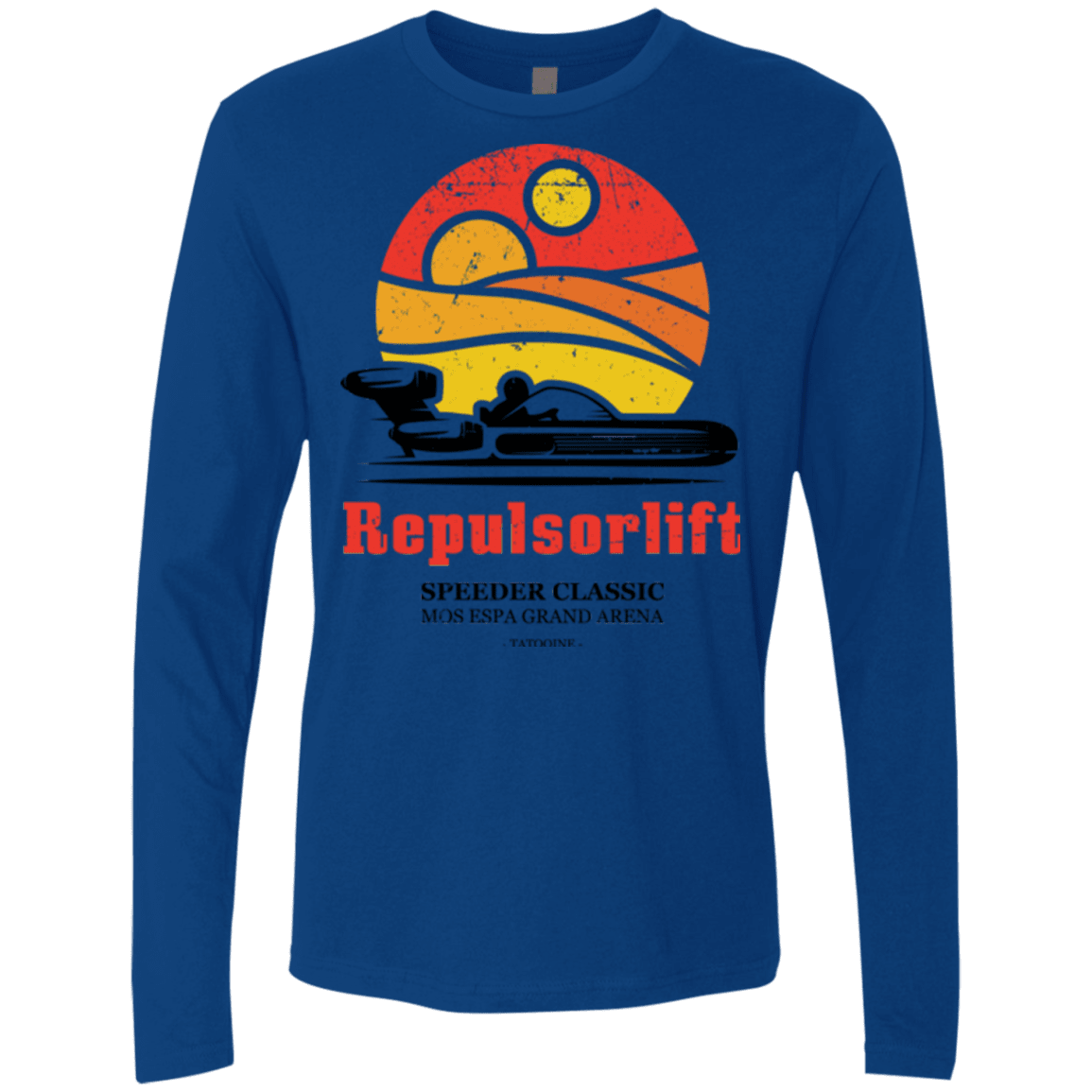 T-Shirts Royal / Small Speeder Classic Men's Premium Long Sleeve
