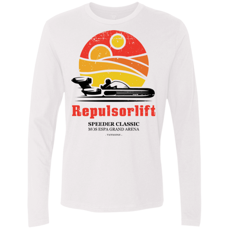 T-Shirts White / Small Speeder Classic Men's Premium Long Sleeve