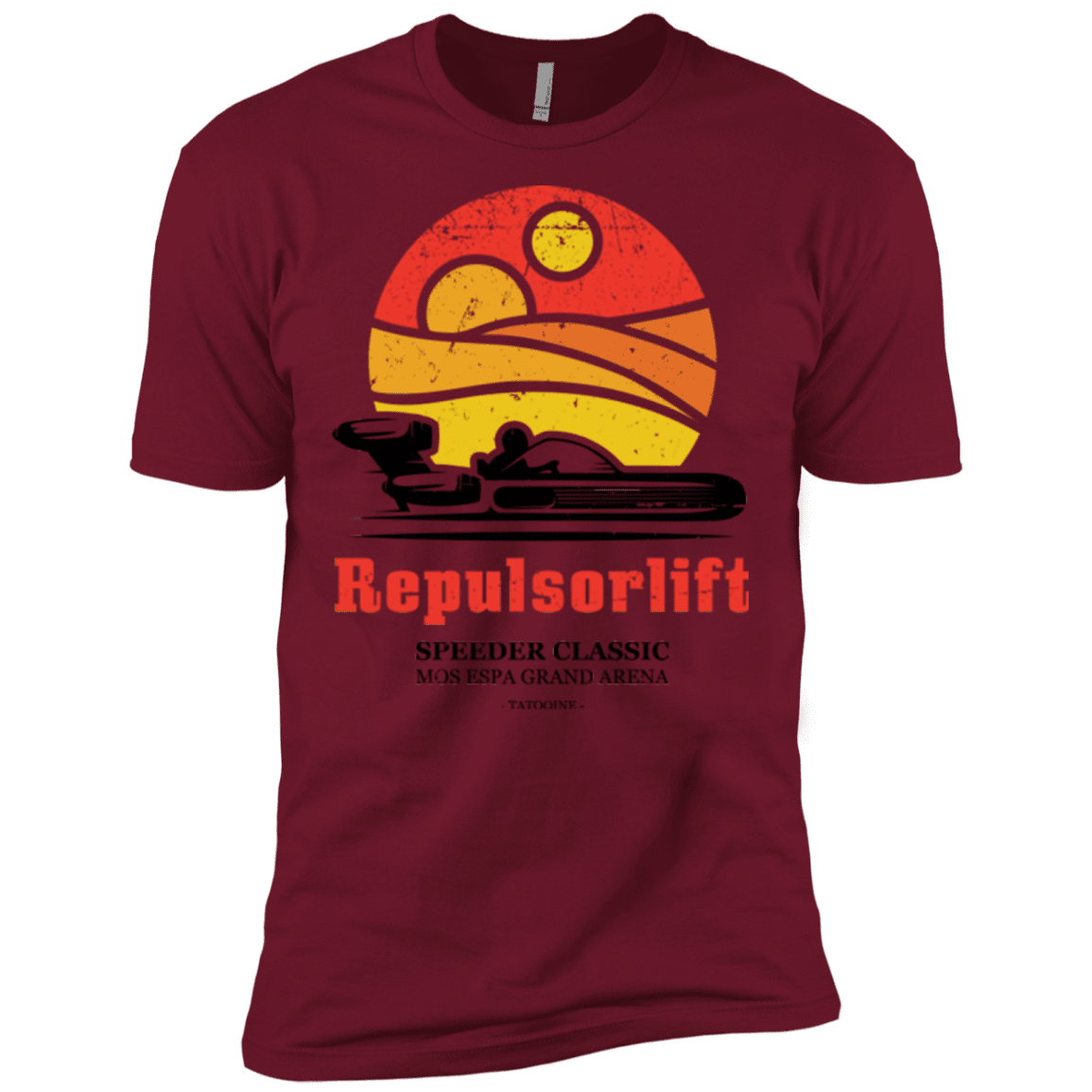 T-Shirts Cardinal / X-Small Speeder Classic Men's Premium T-Shirt