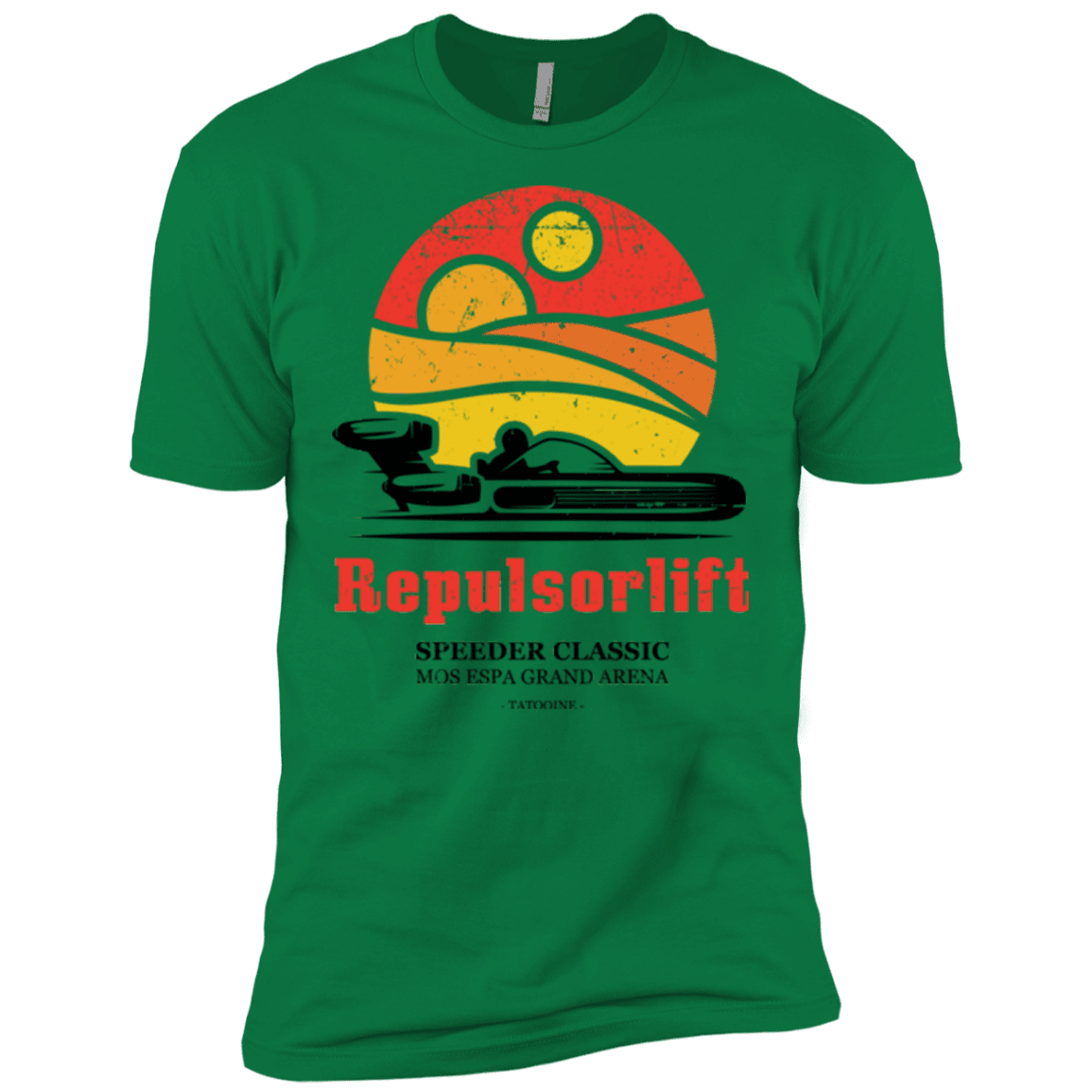 T-Shirts Kelly Green / X-Small Speeder Classic Men's Premium T-Shirt