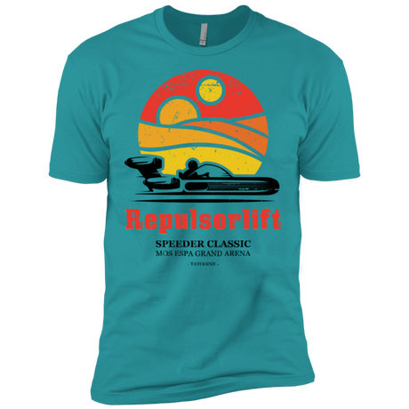 T-Shirts Tahiti Blue / X-Small Speeder Classic Men's Premium T-Shirt