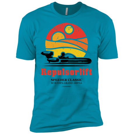 T-Shirts Turquoise / X-Small Speeder Classic Men's Premium T-Shirt
