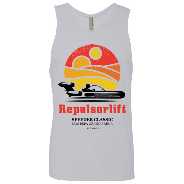 T-Shirts Heather Grey / Small Speeder Classic Men's Premium Tank Top