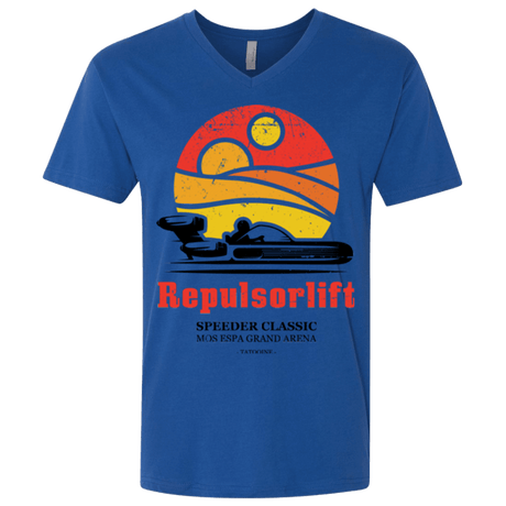 T-Shirts Royal / X-Small Speeder Classic Men's Premium V-Neck