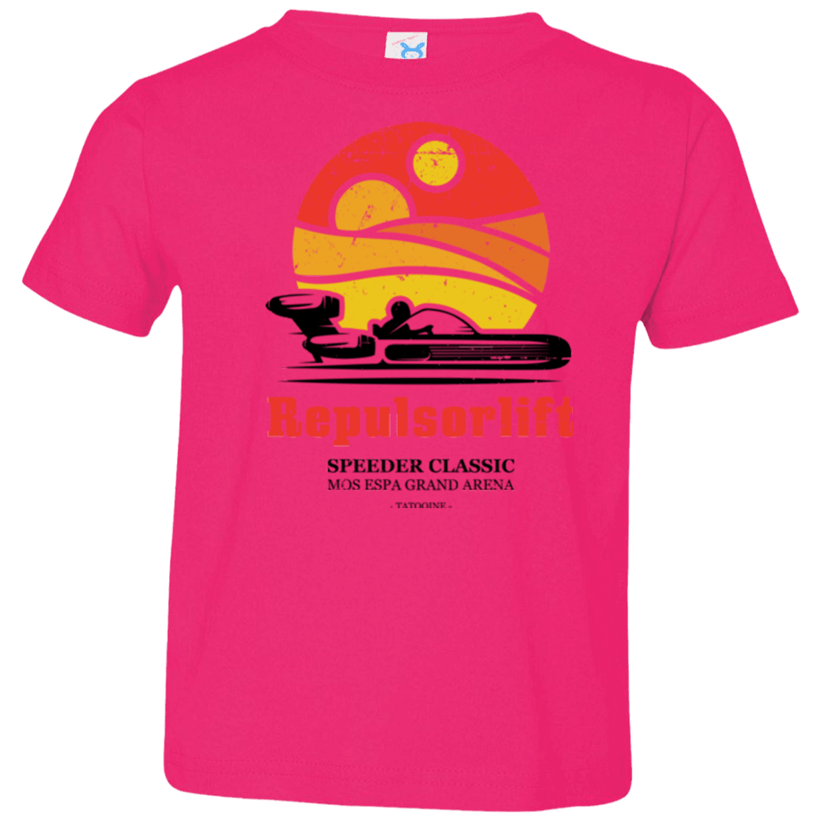 T-Shirts Hot Pink / 2T Speeder Classic Toddler Premium T-Shirt