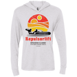 T-Shirts Heather White / X-Small Speeder Classic Triblend Long Sleeve Hoodie Tee