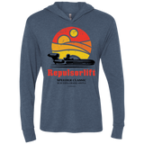 T-Shirts Indigo / X-Small Speeder Classic Triblend Long Sleeve Hoodie Tee