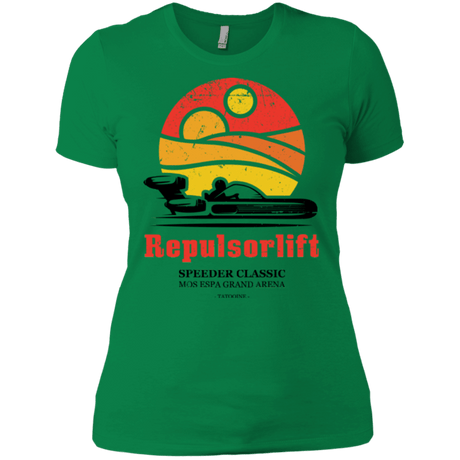 T-Shirts Kelly Green / X-Small Speeder Classic Women's Premium T-Shirt