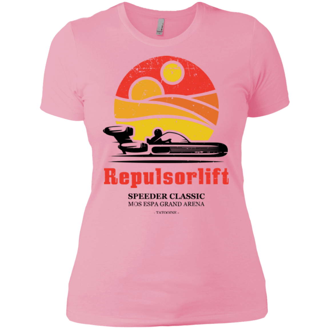 T-Shirts Light Pink / X-Small Speeder Classic Women's Premium T-Shirt