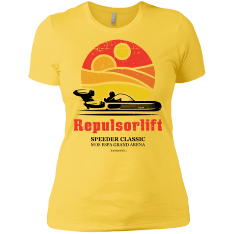 T-Shirts Vibrant Yellow / X-Small Speeder Classic Women's Premium T-Shirt