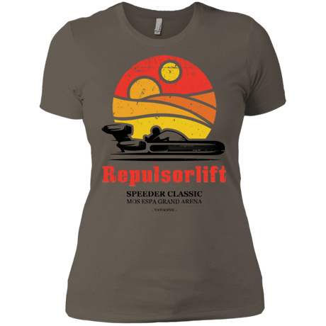 T-Shirts Warm Grey / X-Small Speeder Classic Women's Premium T-Shirt
