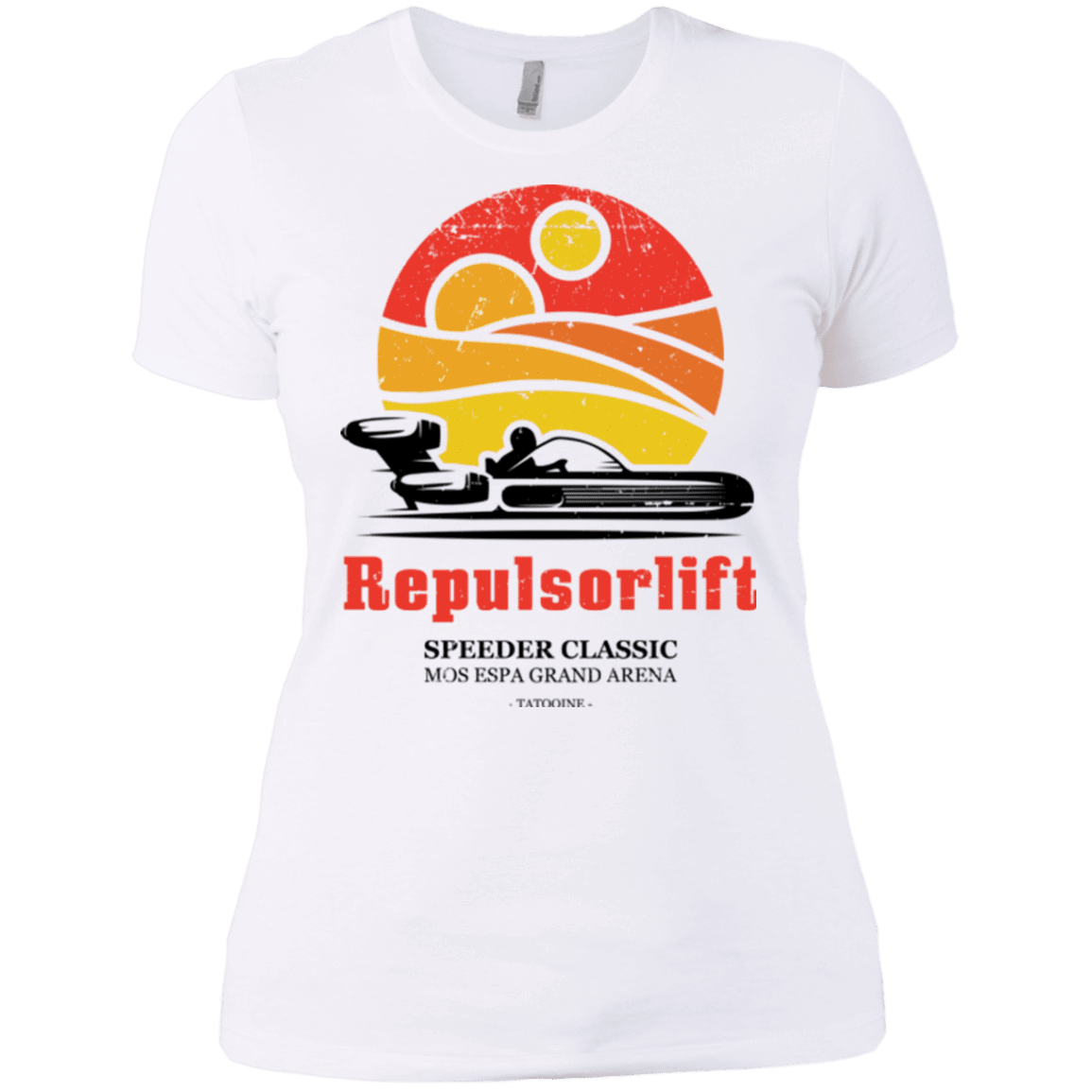 T-Shirts White / X-Small Speeder Classic Women's Premium T-Shirt