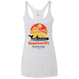 T-Shirts Heather White / X-Small Speeder Classic Women's Triblend Racerback Tank