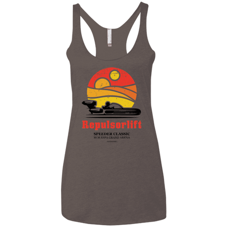 T-Shirts Macchiato / X-Small Speeder Classic Women's Triblend Racerback Tank