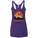 T-Shirts Purple / X-Small Speeder Classic Women's Triblend Racerback Tank