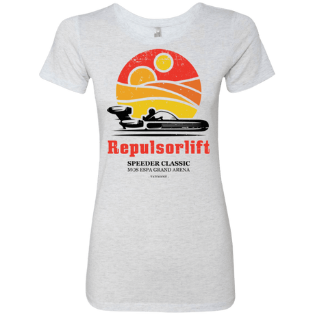 T-Shirts Heather White / Small Speeder Classic Women's Triblend T-Shirt