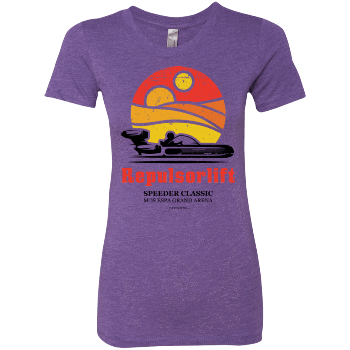 T-Shirts Purple Rush / Small Speeder Classic Women's Triblend T-Shirt