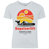 T-Shirts Heather White / YXS Speeder Classic Youth Triblend T-Shirt