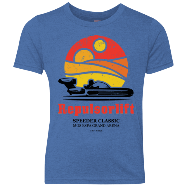 T-Shirts Vintage Royal / YXS Speeder Classic Youth Triblend T-Shirt