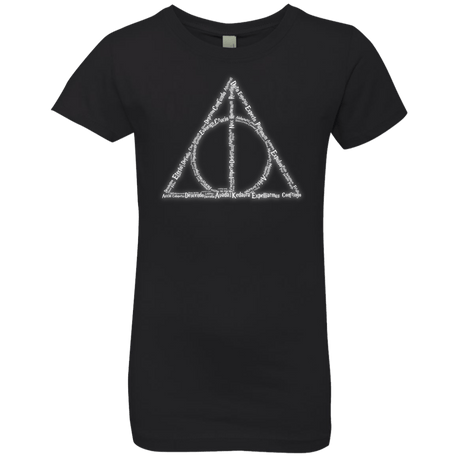 T-Shirts Black / YXS Spells Girls Premium T-Shirt