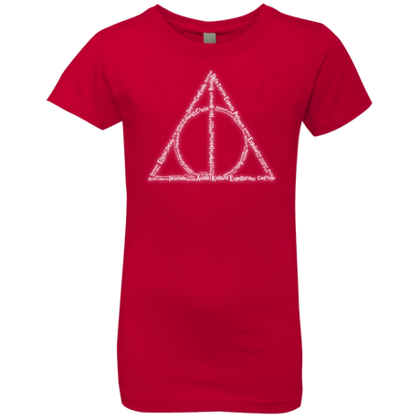 T-Shirts Red / YXS Spells Girls Premium T-Shirt