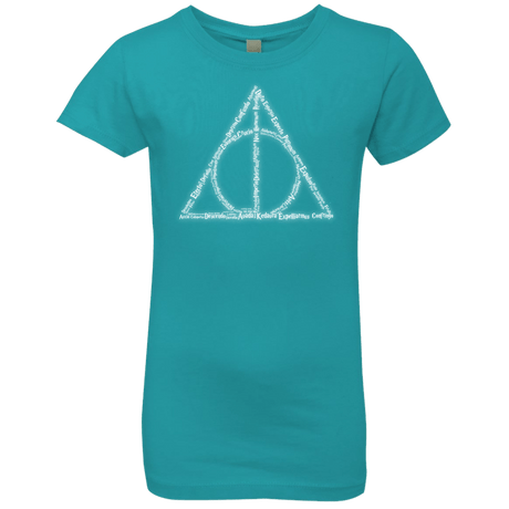 T-Shirts Tahiti Blue / YXS Spells Girls Premium T-Shirt