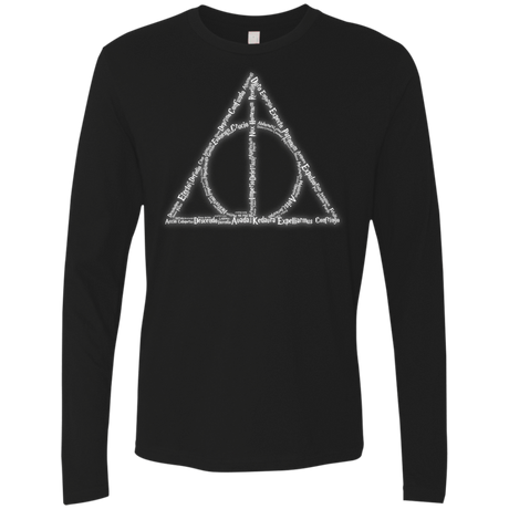 T-Shirts Black / Small Spells Men's Premium Long Sleeve