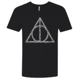 T-Shirts Black / X-Small Spells Men's Premium V-Neck