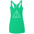 T-Shirts Envy / X-Small Spells Women's Triblend Racerback Tank