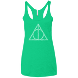T-Shirts Envy / X-Small Spells Women's Triblend Racerback Tank