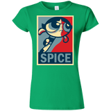 T-Shirts Irish Green / S Spice Powerpuff Junior Slimmer-Fit T-Shirt