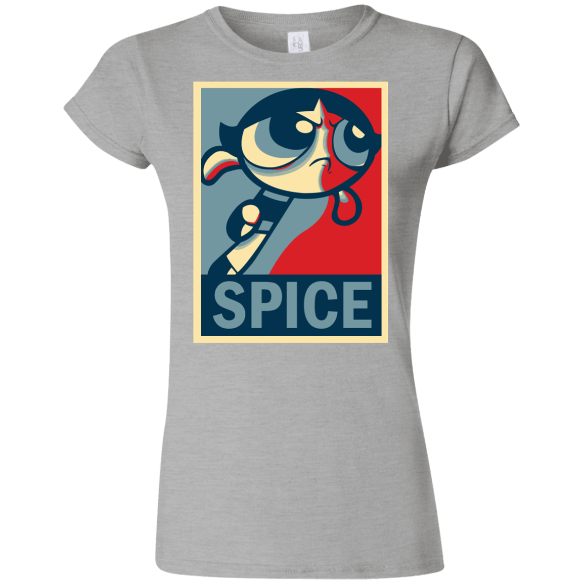 T-Shirts Sport Grey / S Spice Powerpuff Junior Slimmer-Fit T-Shirt