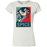 T-Shirts White / S Spice Powerpuff Junior Slimmer-Fit T-Shirt