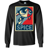 T-Shirts Black / S Spice Powerpuff Men's Long Sleeve T-Shirt