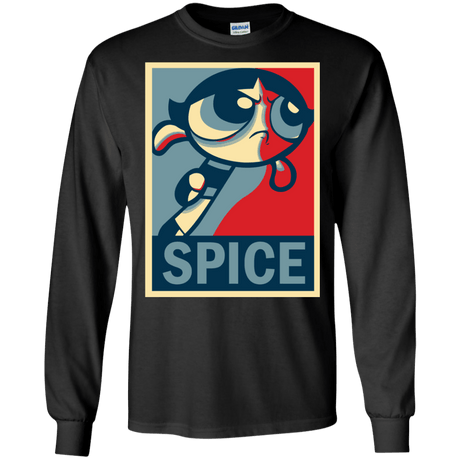 T-Shirts Black / S Spice Powerpuff Men's Long Sleeve T-Shirt