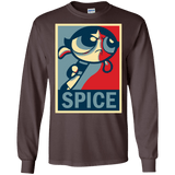 T-Shirts Dark Chocolate / S Spice Powerpuff Men's Long Sleeve T-Shirt