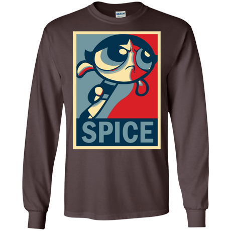 T-Shirts Dark Chocolate / S Spice Powerpuff Men's Long Sleeve T-Shirt