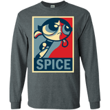 T-Shirts Dark Heather / S Spice Powerpuff Men's Long Sleeve T-Shirt