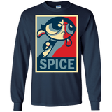 T-Shirts Navy / S Spice Powerpuff Men's Long Sleeve T-Shirt