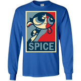 T-Shirts Royal / S Spice Powerpuff Men's Long Sleeve T-Shirt