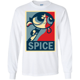 T-Shirts White / S Spice Powerpuff Men's Long Sleeve T-Shirt